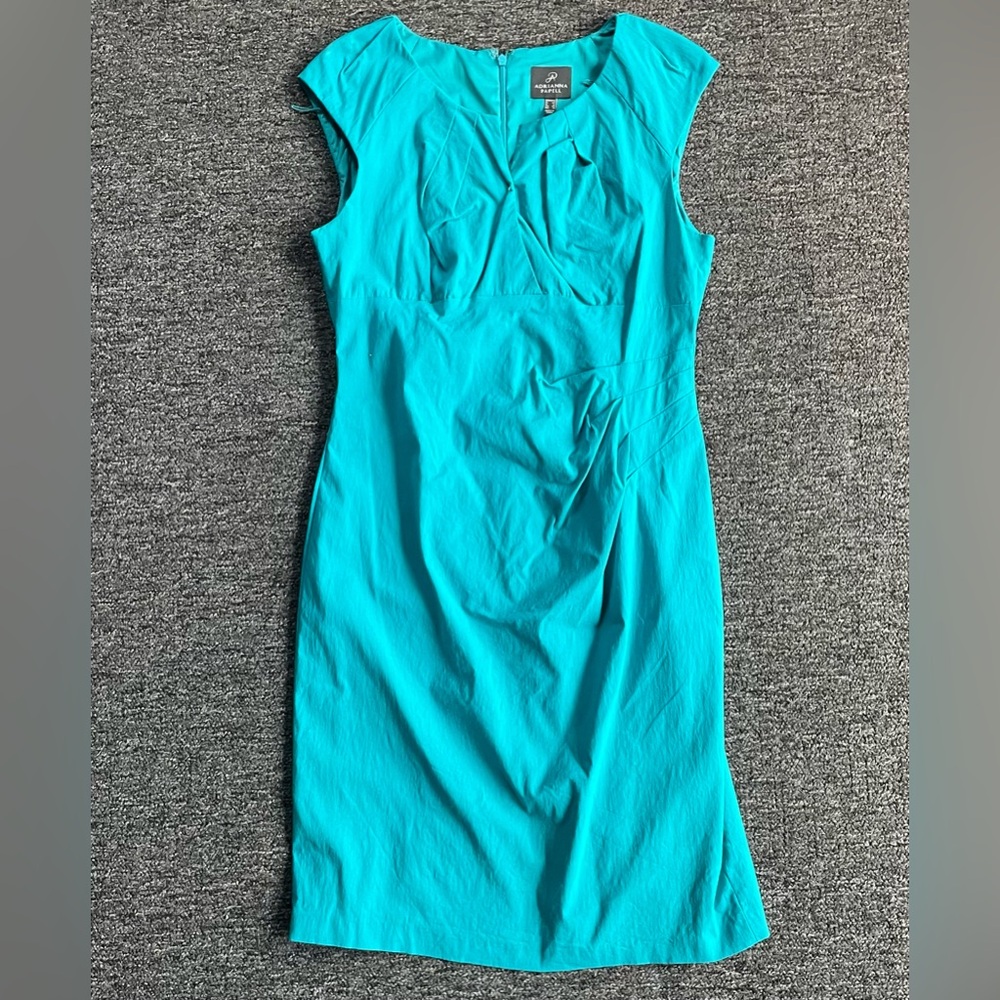 Adrianna Papell Teal Dress